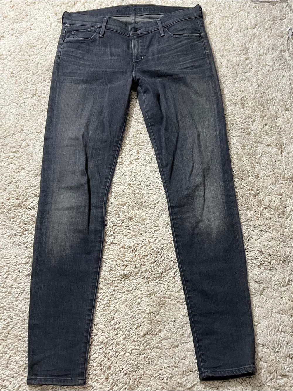 Citizens Of Humanity Women's Skinny Jeans in Grey/Washed Black